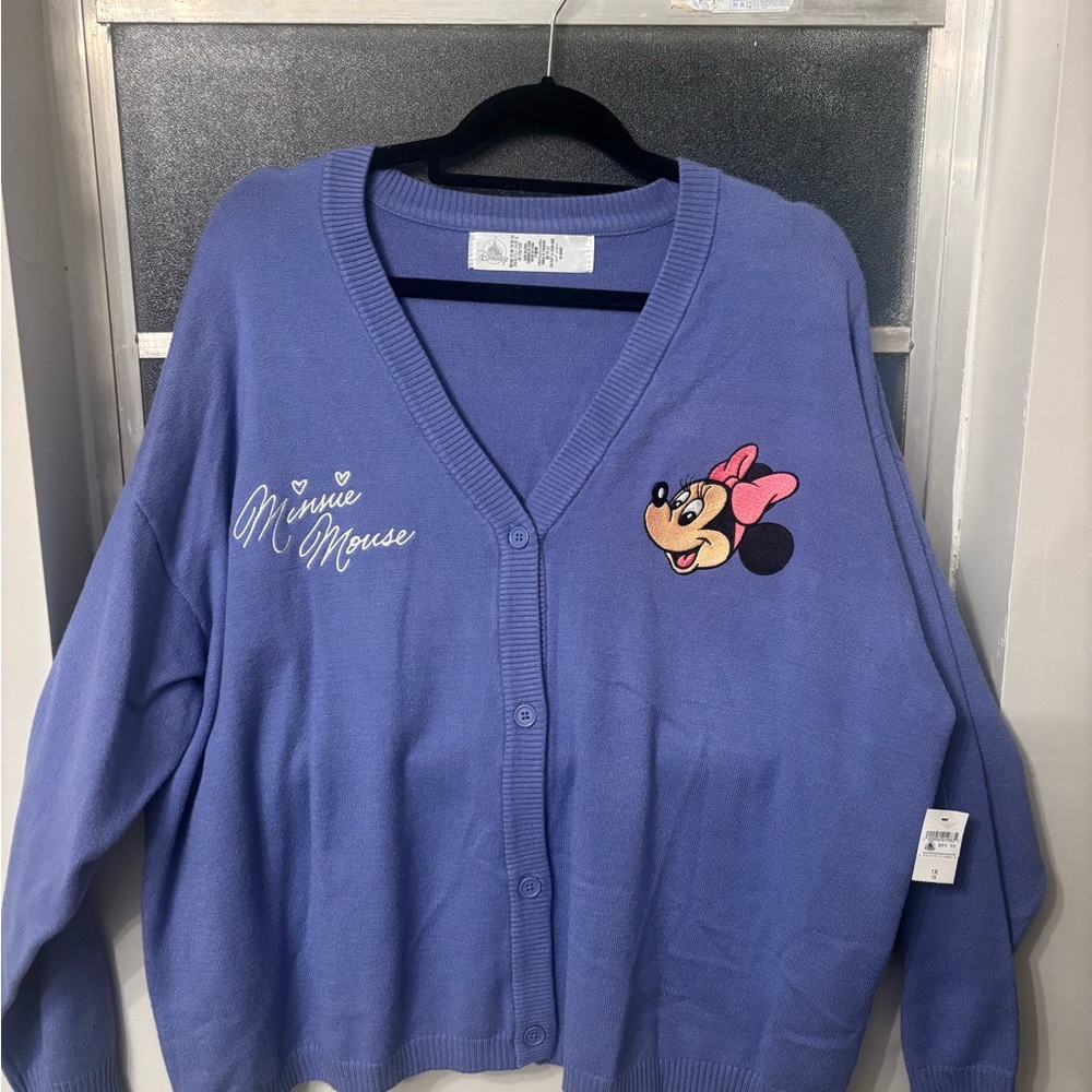 Disney Minnie Mouse Purple Cardigan